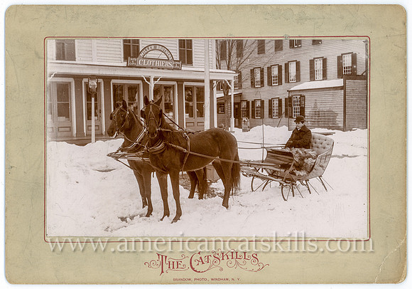 Miller Brothers Clothiers, by James V. Brandow, Windham, NY