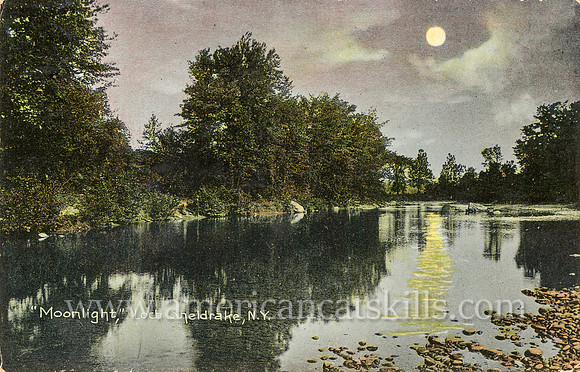 Moonlight, Loch Sheldrake, N.Y.