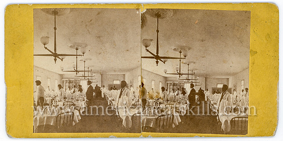 8_Dining Room, Overlook Mountain House, by D. J. Auchmoody