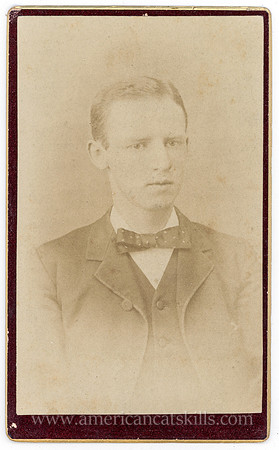Portrait, Young Man, by D. J. Auchmoody