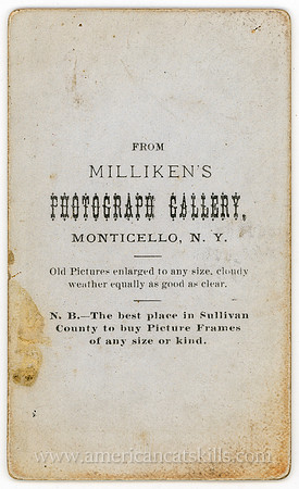 Logo, William G. Milliken, Monticello, NY