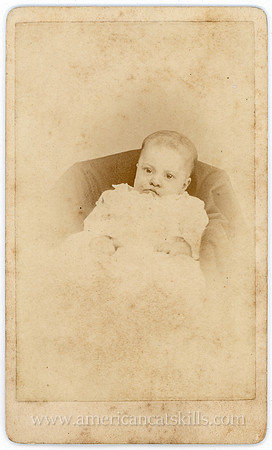 Portrait, Baby, by William L. Teush, Saugerties, NY