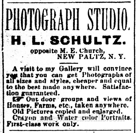 H. L. Schultz, New Paltz, NY