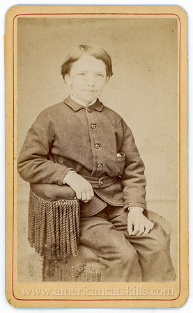 Portrait, Young Boy_Alfred Wurts Tice, Ellenville, NY