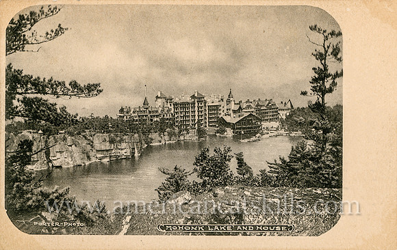 Mohonk Lake and House