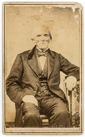 Portrait, Well Dressed Older Gentleman, by B. F. Gilbert, Delhi, NY