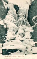 512_Haines Falls in Winter, Catskill Mts.
