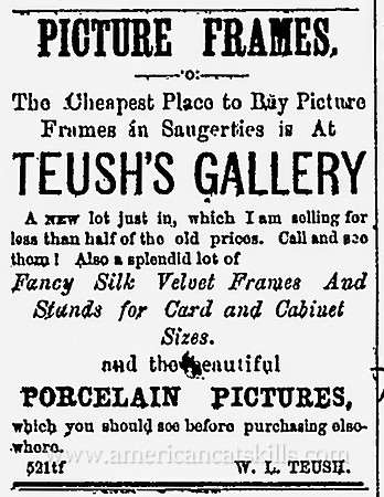 William L. Teush, Saugerties, NY