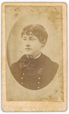 Portrait, Young Woman, William G. Milliken, Monticello, NY