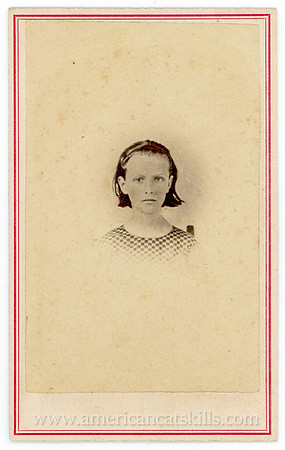 Portrait, Young Girl, by R. B. Cooper, Monticello, NY