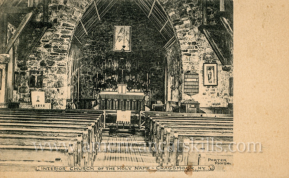 Interior, Church of the Holy Name, Cragsmoor, N.Y.