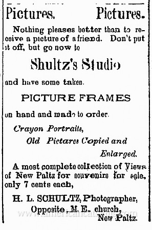 H. L. Schultz, New Paltz, NY