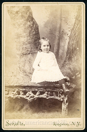 Portrait, Young Girl_Schultz Brothers, Kingston, New York