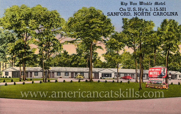 Rip Van Winkle Motel, Sanford, North Carolina