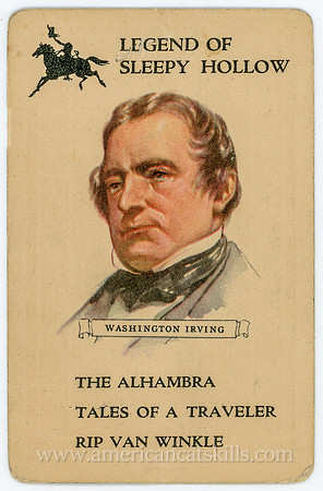 Washington Irving card