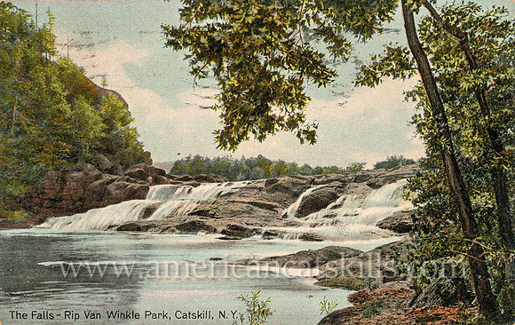 The Falls - Rip Van Winkle Park, Catskill, N.Y.