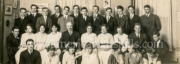 Group Photo, by Fred G. Clarke, Kodak Place, Catskill, New York