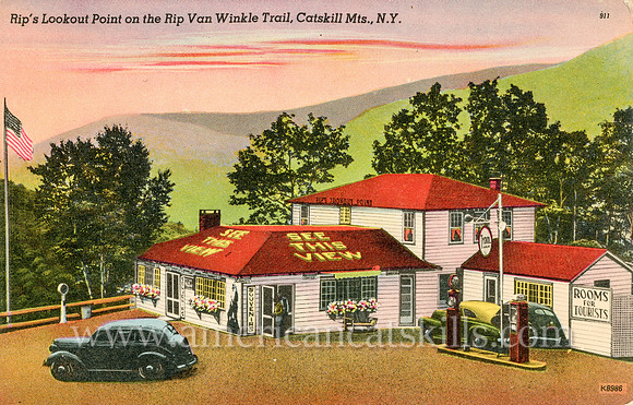 Rip's Lookout Point on the Rip Van Winkle Trail, Catskill Mts., N.Y.