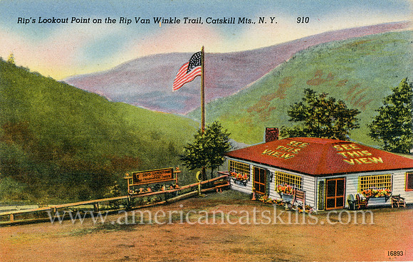 Rip's Lookout Point on the Rip Van Winkle Trail, Catskill Mts., N.Y.