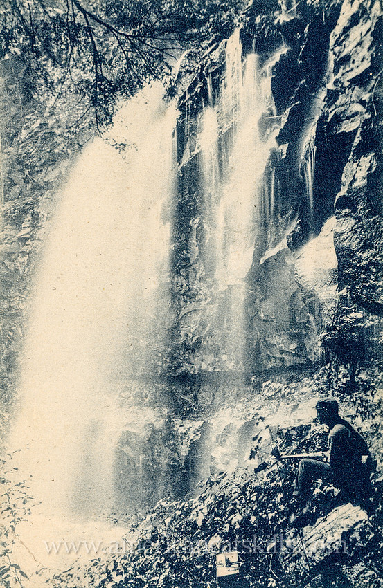 521_Santa Cruz Falls, Catskill Mts.