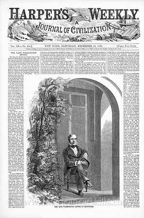 The Late Washington Irving at Sunnyside