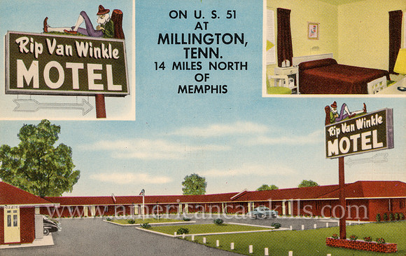 Rip Van Winkle Motel, Millington, Tennessee