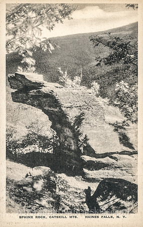 Sphinx Rock, Catskill Mts., Haines Falls, N. Y.