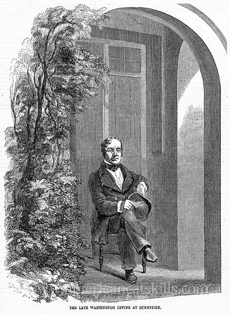 The Late Washington Irving at Sunnyside