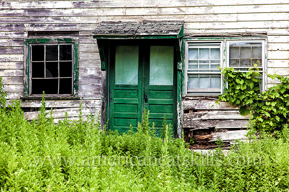 Drive around the Catskills countryside and you will surely notice old abandoned houses, farms, barns, bungalows, boarding houses and businesses that dot the country landscape.