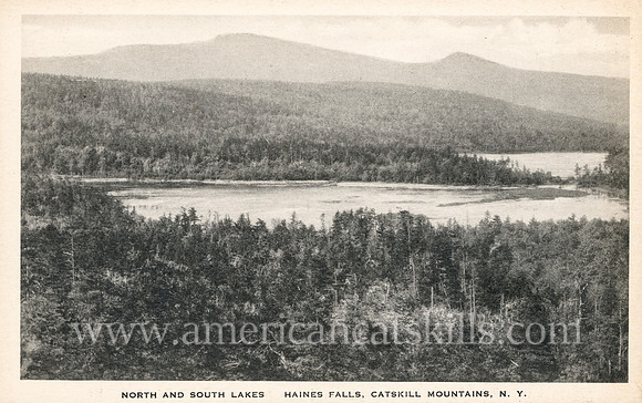 North and South Lakes, Haines Falls, Catskill Mountains, N. Y.