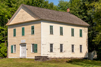 Photograph and history of the Second Old School Baptist Church of Roxbury in Delaware County, New York.