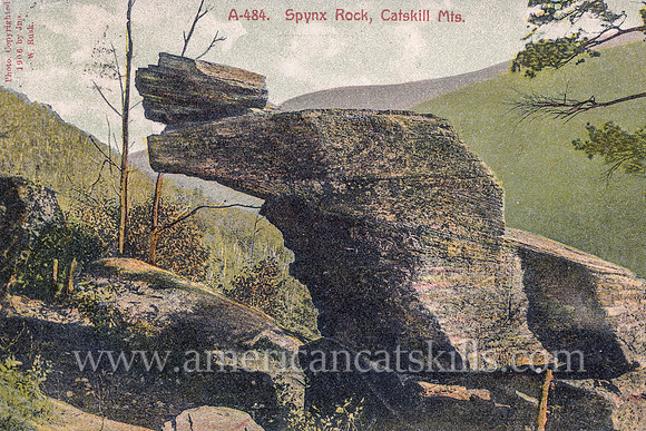 Sphinx Rock, Catskill Mts.