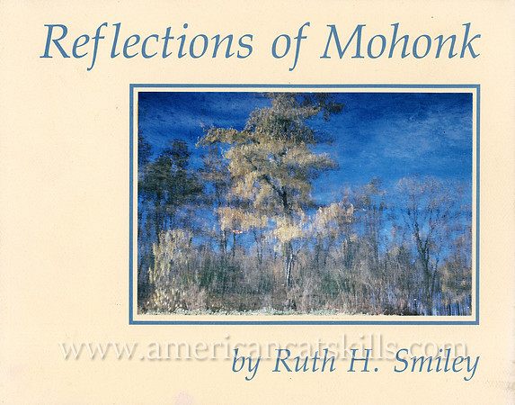 Cover of the book titled "Reflections of Mohonk" by photographer Ruth H. Smiley.