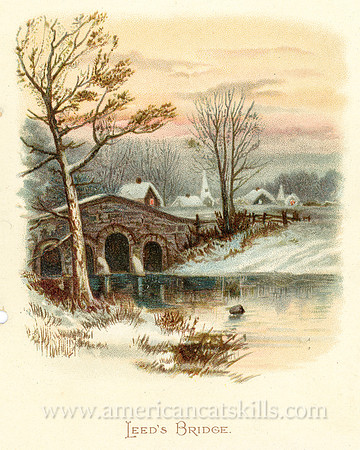 The beautiful pictorial book titled Mountain Echoes Through the Catskills was published by Wolf and Company located in Philadelphia, Pennsylvania.