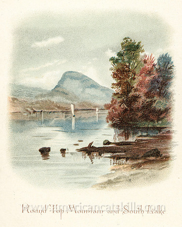 The beautiful pictorial book titled Mountain Echoes Through the Catskills was published by Wolf and Company located in Philadelphia, Pennsylvania.