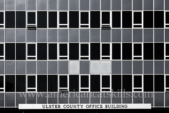 The Ulster County Office Building in the Stockade District of Kingston was constructed in 1964.