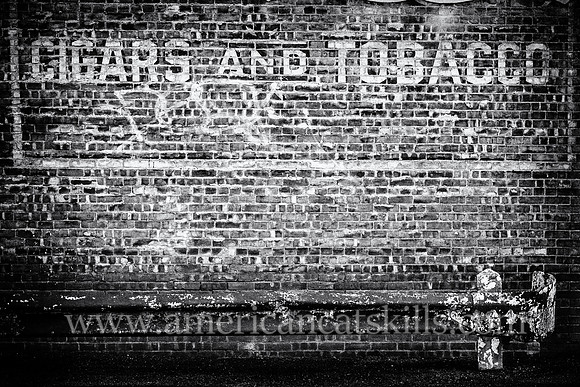 This fading ghost sign in the midtown section of Kingston advertises the once popular Blum’s Variety Store.