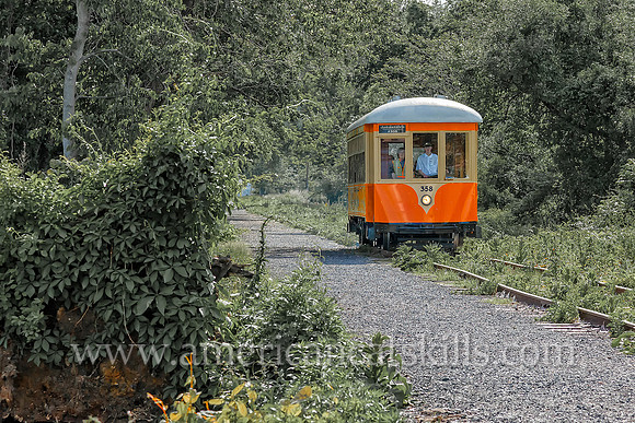 Visitors to the Trolley Museum of New York, located in the Rondout waterfront section of Kingston, can hop on a working trolley to take a 1 ½ mile trolley ride out to Kingston Point.
