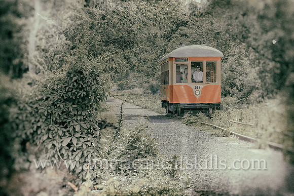Visitors to the Trolley Museum of New York, located in the Rondout waterfront section of Kingston, can hop on a working trolley to take a 1 ½ mile trolley ride out to Kingston Point.