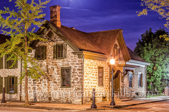 The Matthew Persen House is located within the Stockade District in Kingston, New York.