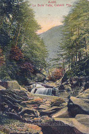 La Belle Falls, Catskill Mts.