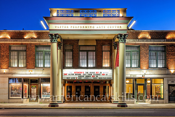 The Ulster Performing Arts Center (UPAC), originally known as the Broadway Theatre (1927-1947) and later the Community Theatre (1947-1977), is located in Kingston, New York.
