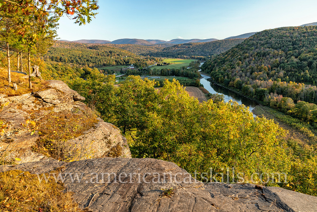 Pratt Rock Park, located just south of the village of Prattsville in Greene County, New York, is known for its Zadock Pratt carvings and its beautiful views of the Schoharie Valley.