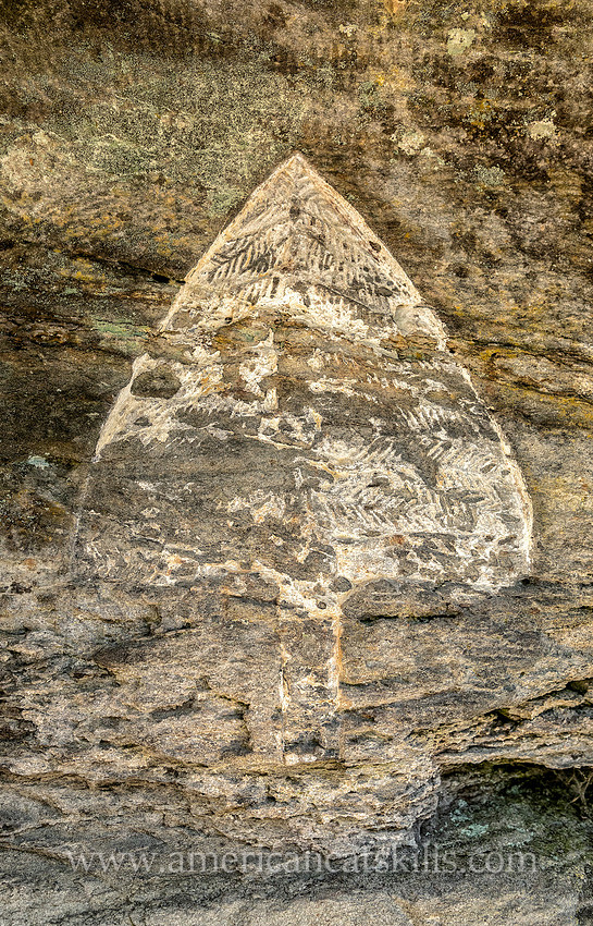 Pratt Rock Park, located just south of the village of Prattsville in Greene County, New York, is known for its Zadock Pratt carvings and its beautiful views of the Schoharie Valley.