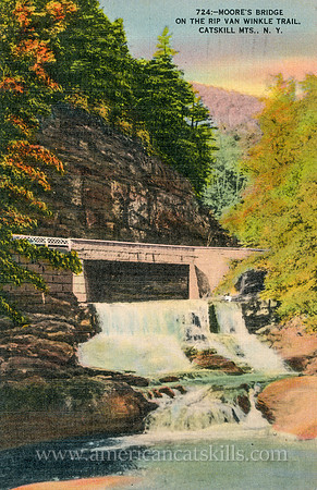 Moore's Bridge on the Rip Van Winkle Trail, Catskill Mts., N.Y.