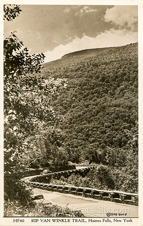 Rip Van Winkle Trail, Haines Falls, New York