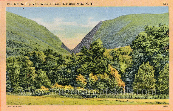 The Notch, Rip Van Winkle Trail, Catskill Mts., N.Y.