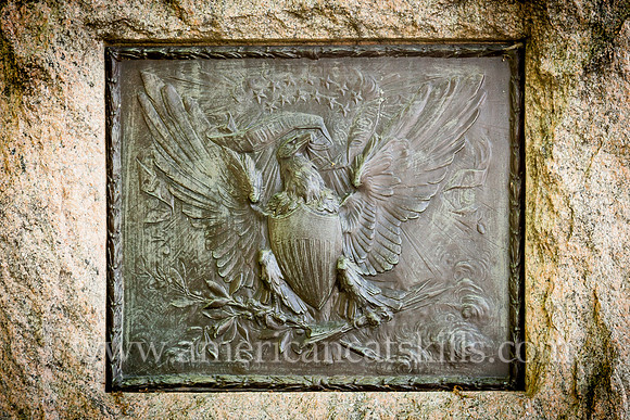 Standing in the southeast corner of the Old Dutch Church cemetery, the 16 foot bronze war monument entitled “Patriotism” commemorates the soldiers of the 120th New York State Infantry and their milita