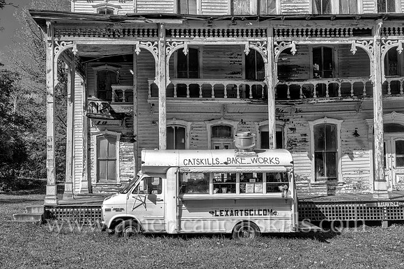 The long-neglected Lexington House is located on the Schoharie Creek in the small hamlet of Lexington in Greene County, New York.