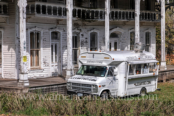 The long-neglected Lexington House is located on the Schoharie Creek in the small hamlet of Lexington in Greene County, New York.